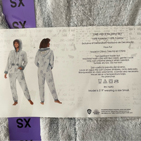 *NEW* Harry Potter Onesies One Piece with hoodies - Picture 11 of 16